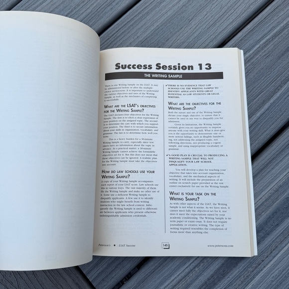 LSAT Prep Book with CD - Picture 12 of 17